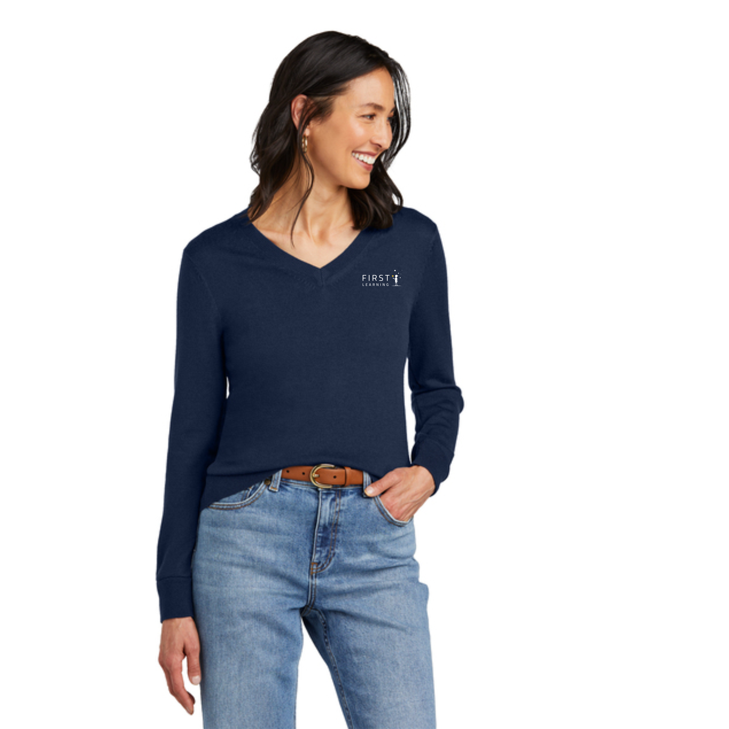 Brooks Brothers ® Women’s Washable Merino V-Neck Sweater