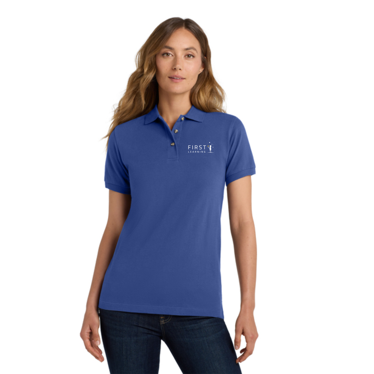 Port Authority® Women's Heavyweight Cotton Pique Polo