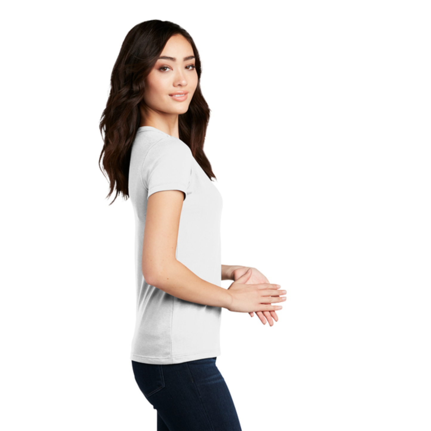 District® Women’s Perfect Blend® CVC Tee