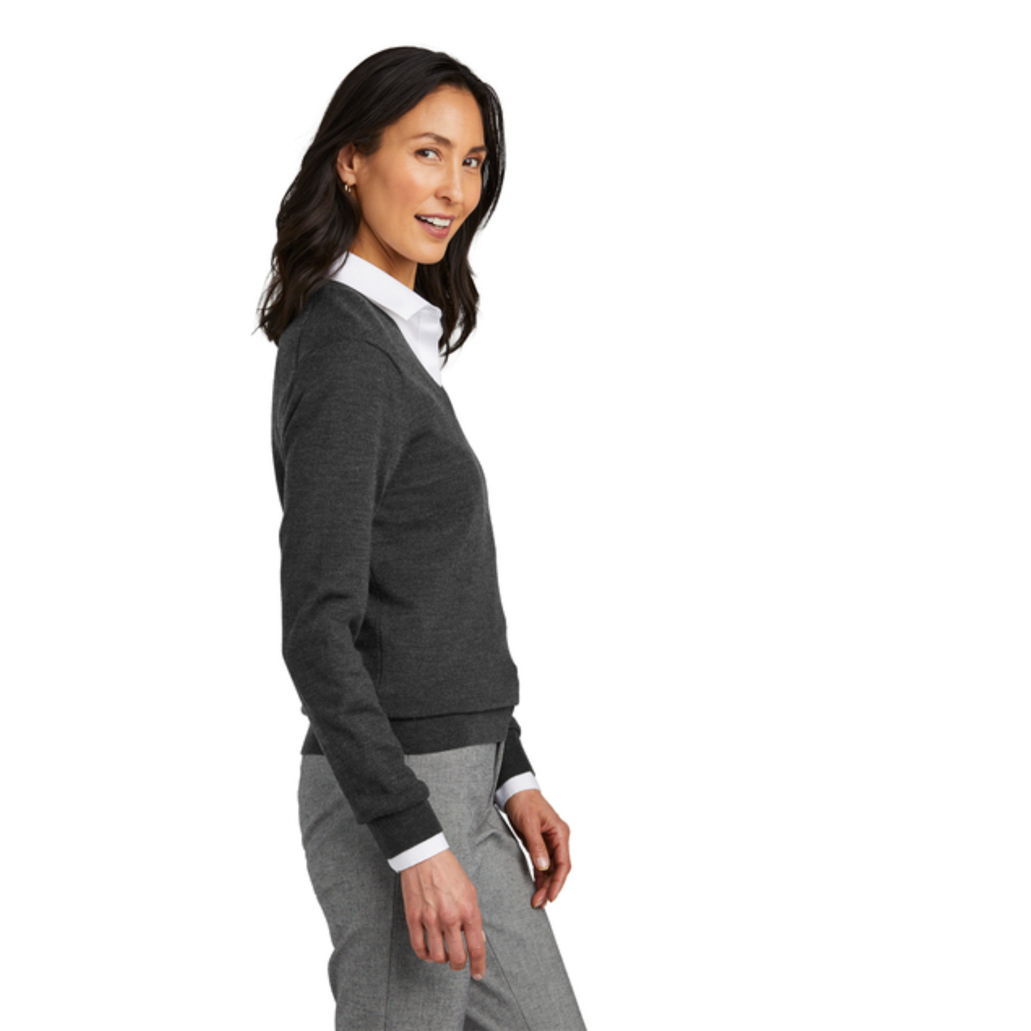 Brooks Brothers ® Women’s Washable Merino V-Neck Sweater