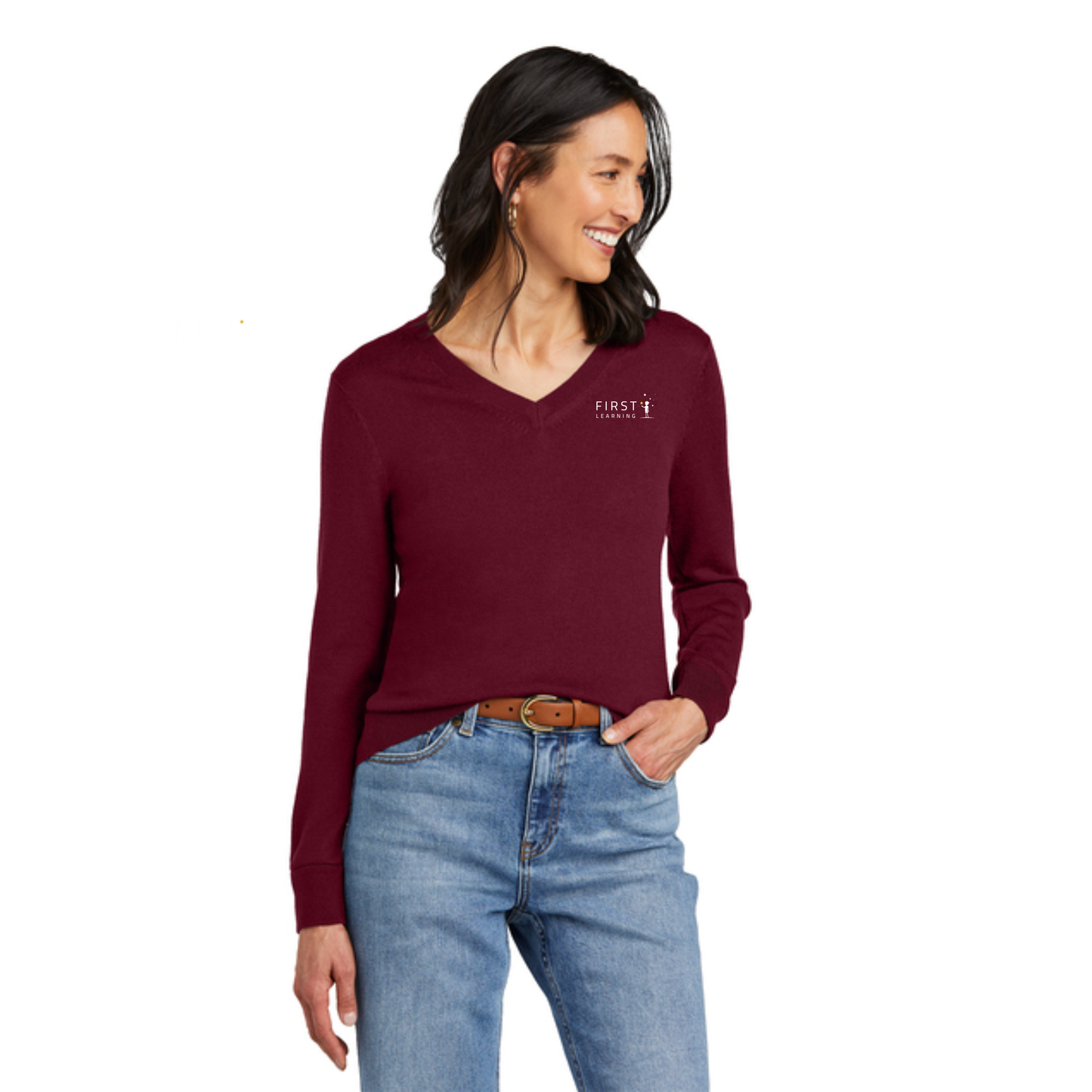 Brooks Brothers ® Women’s Washable Merino V-Neck Sweater