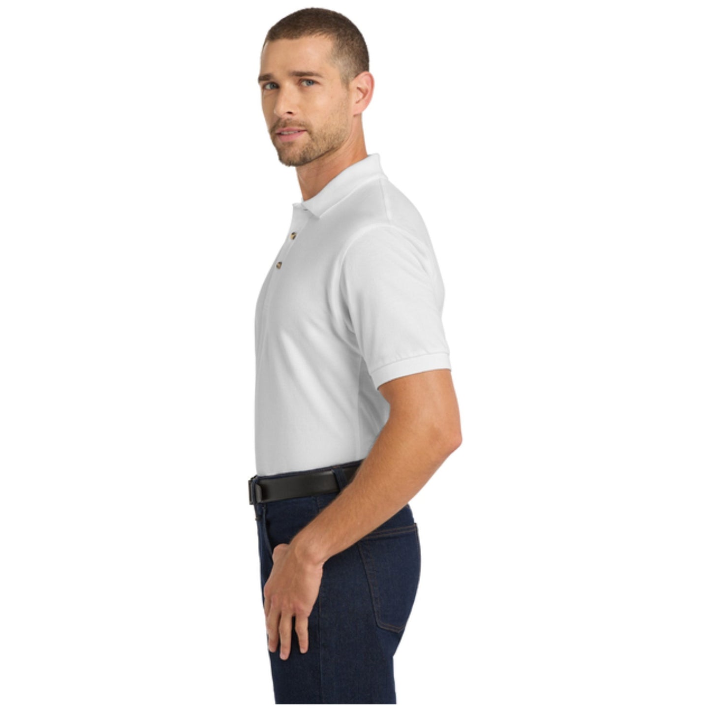Port Authority® Heavyweight Cotton Pique Polo