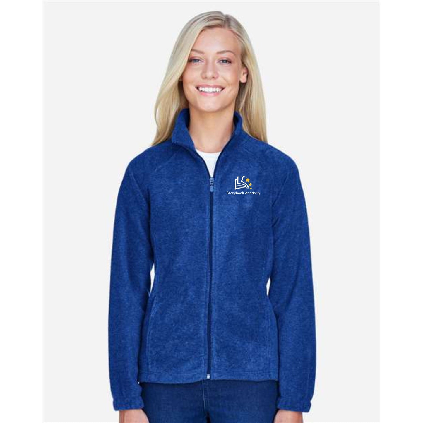 Harriton Women's Full-Zip Fleece
