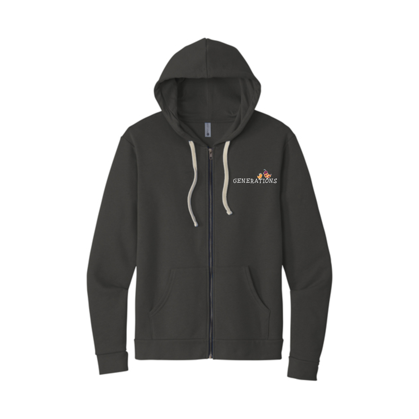 Next Level Apparel® Adult Santa Barbara Zip Hoodie