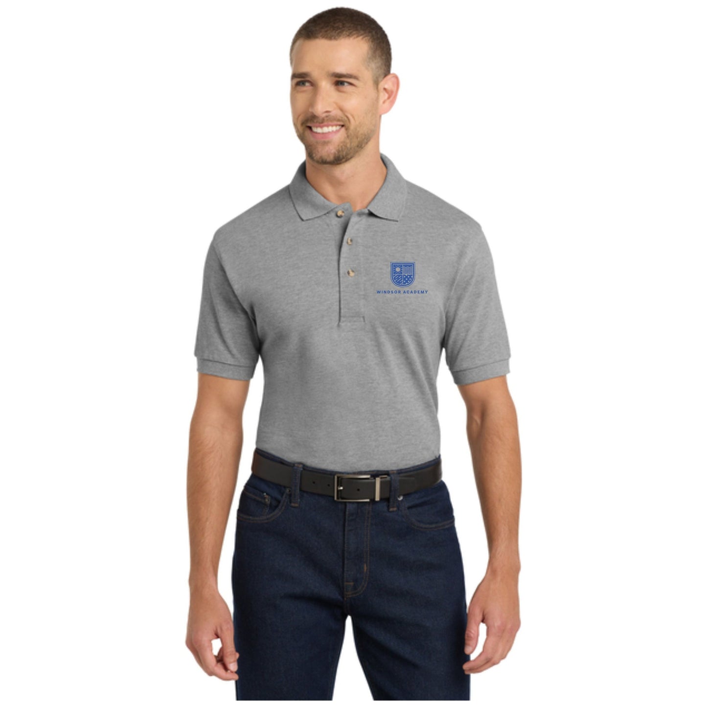 Port Authority® Heavyweight Cotton Pique Polo