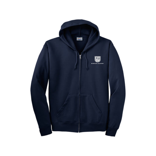 Hanes® - EcoSmart® Full-Zip Hooded Sweatshirt