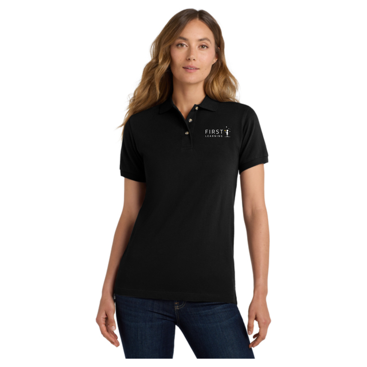 Port Authority® Women's Heavyweight Cotton Pique Polo