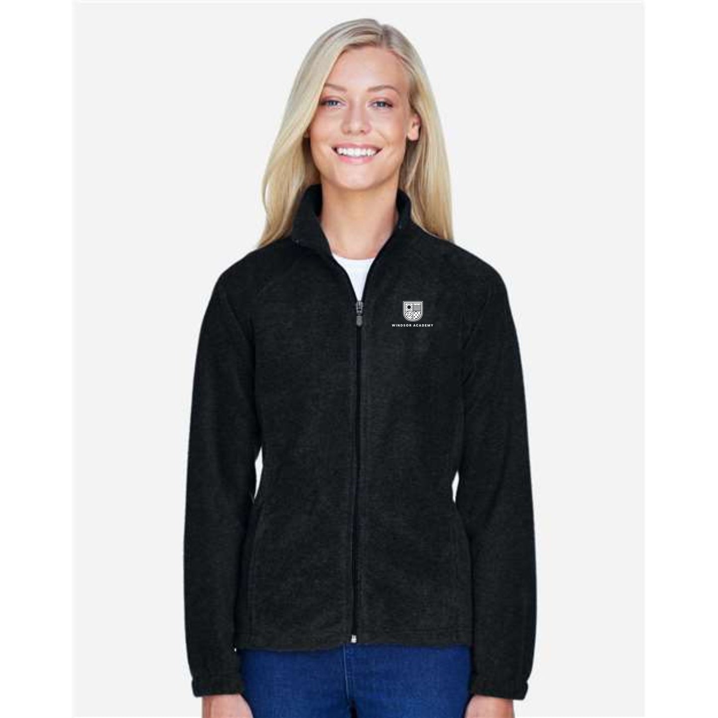 Harriton Women's Full-Zip Fleece