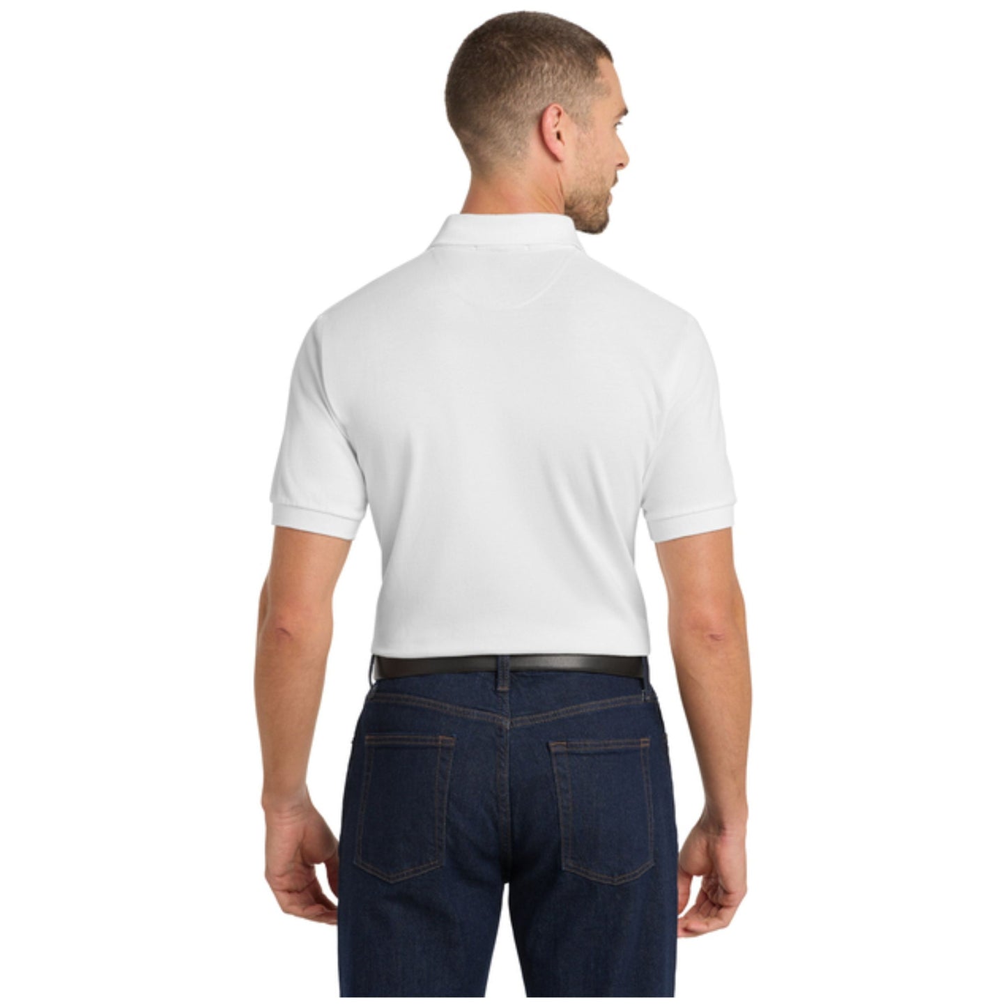 Port Authority® Heavyweight Cotton Pique Polo