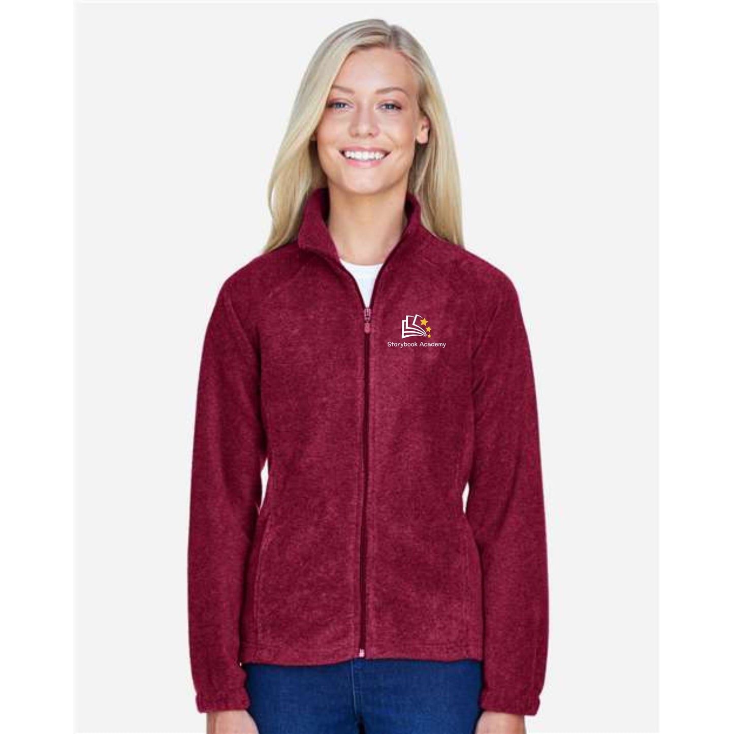 Harriton Women's Full-Zip Fleece