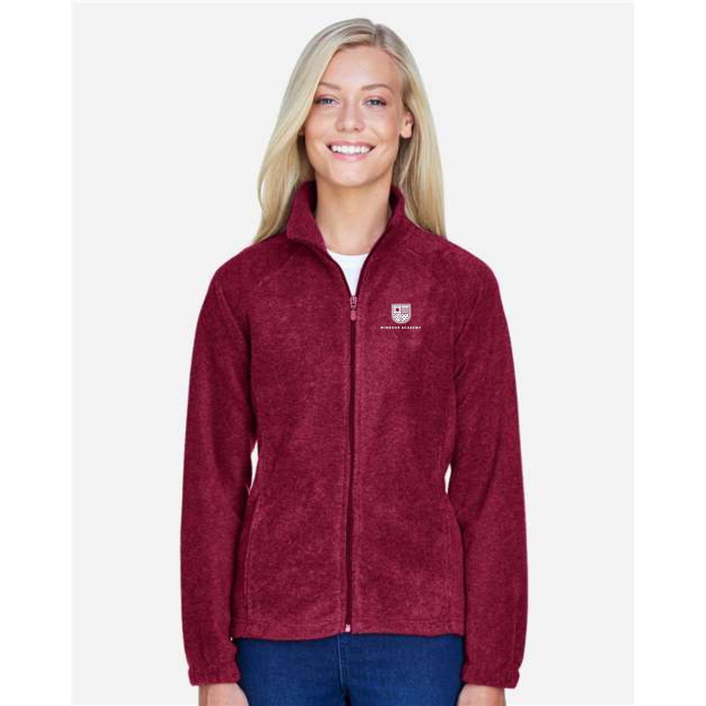 Harriton Women's Full-Zip Fleece
