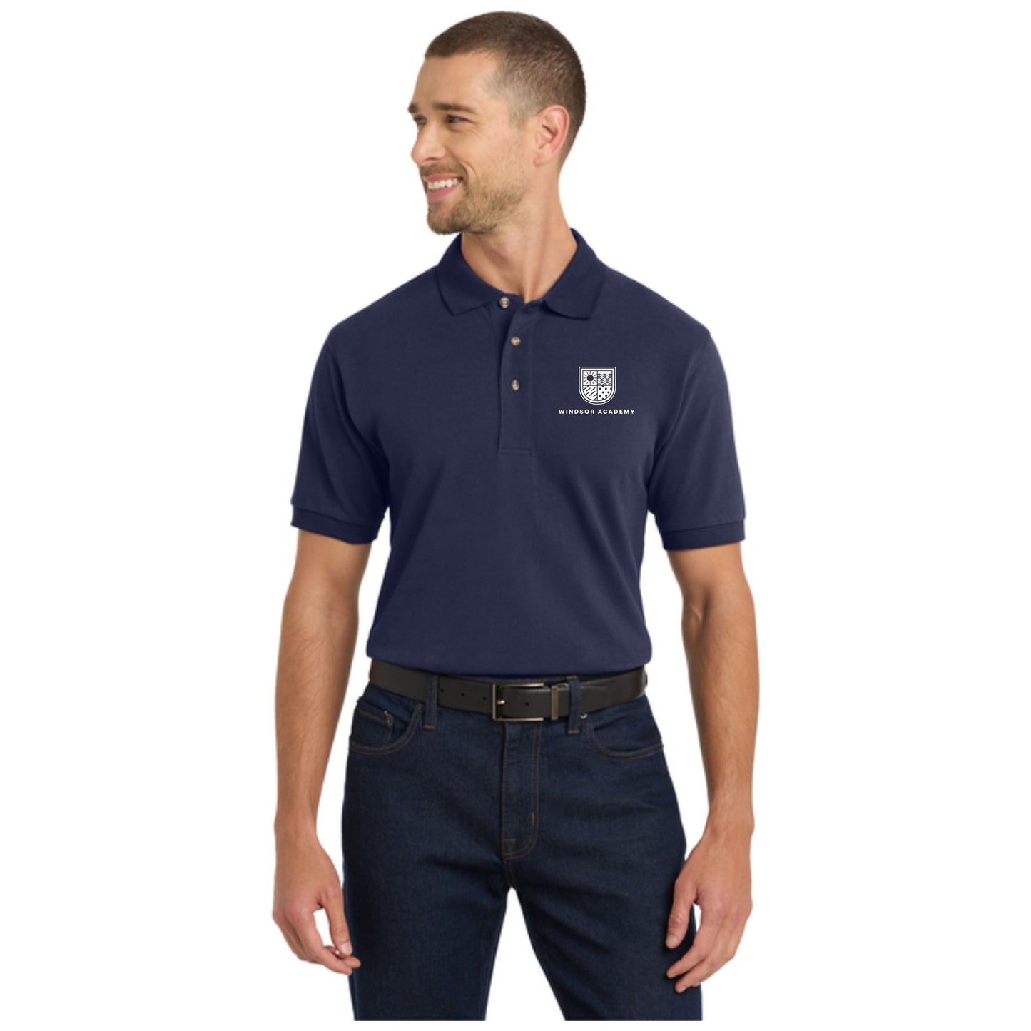 Port Authority® Heavyweight Cotton Pique Polo