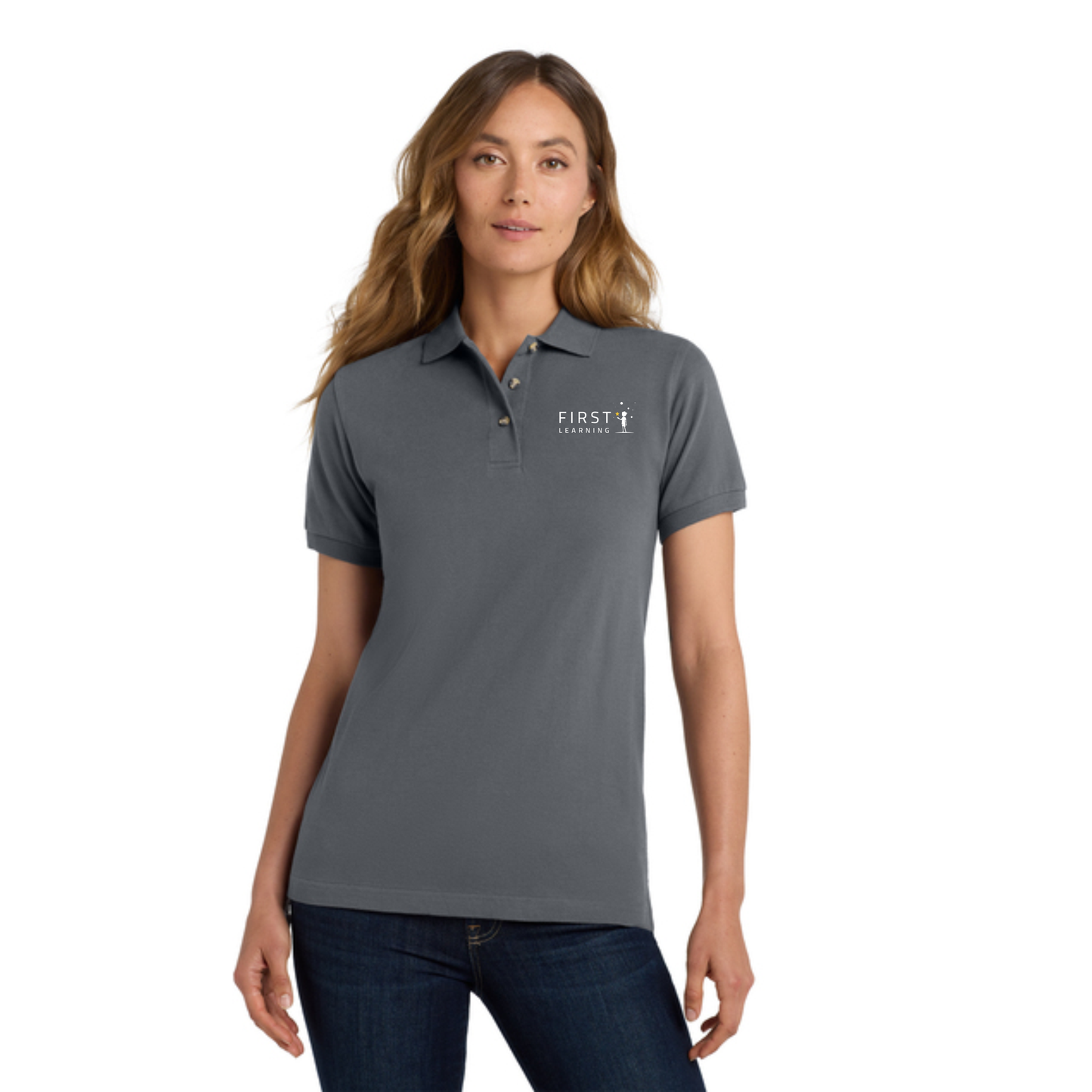 Port Authority® Women's Heavyweight Cotton Pique Polo