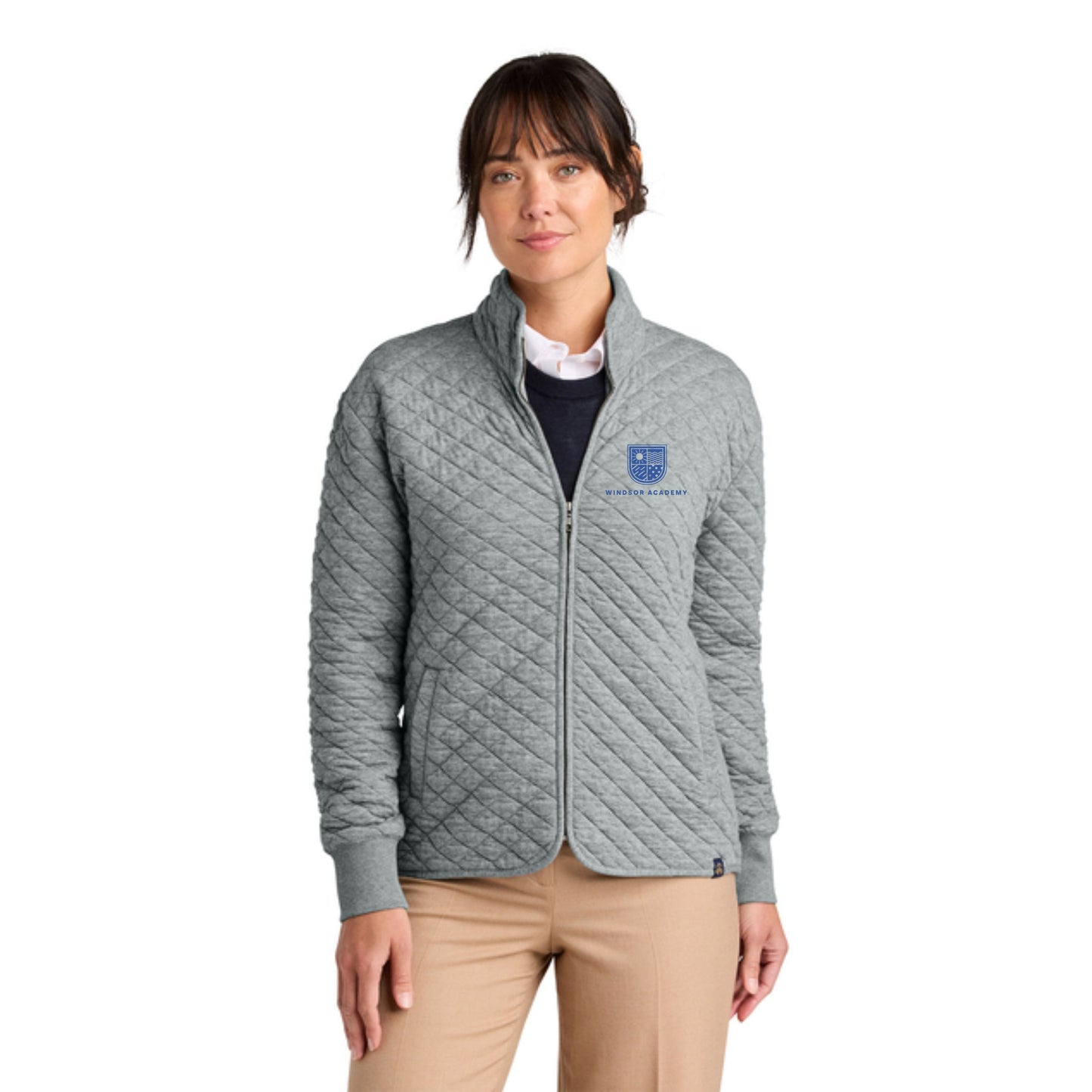 Brooks Brothers® Women’s Diamond Quilt Full-Zip
