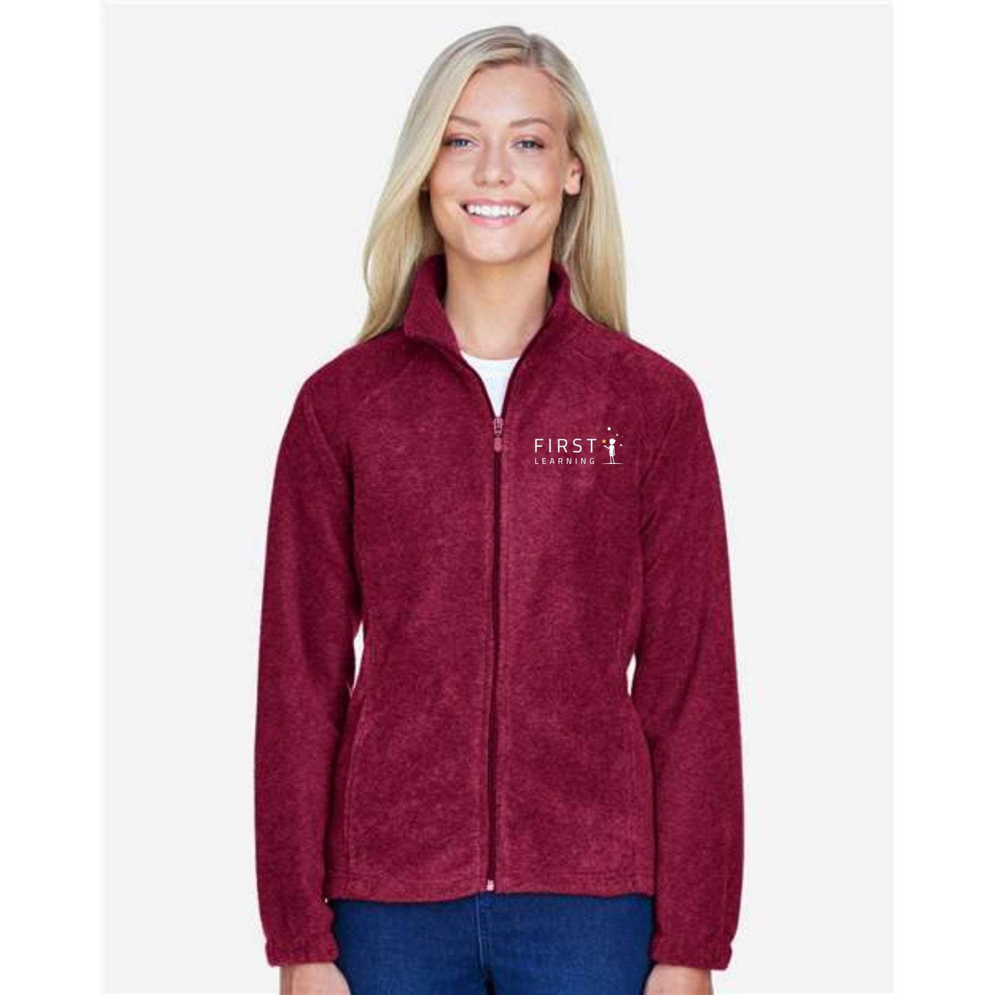 Harriton Women's Full-Zip Fleece