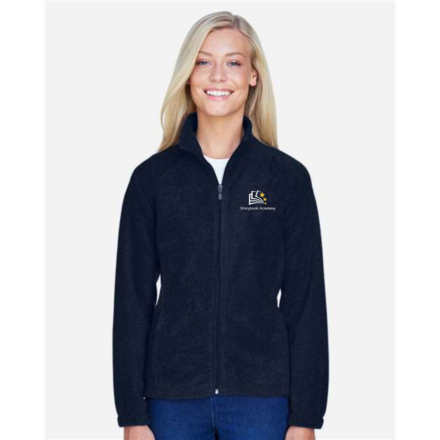 Harriton Women's Full-Zip Fleece