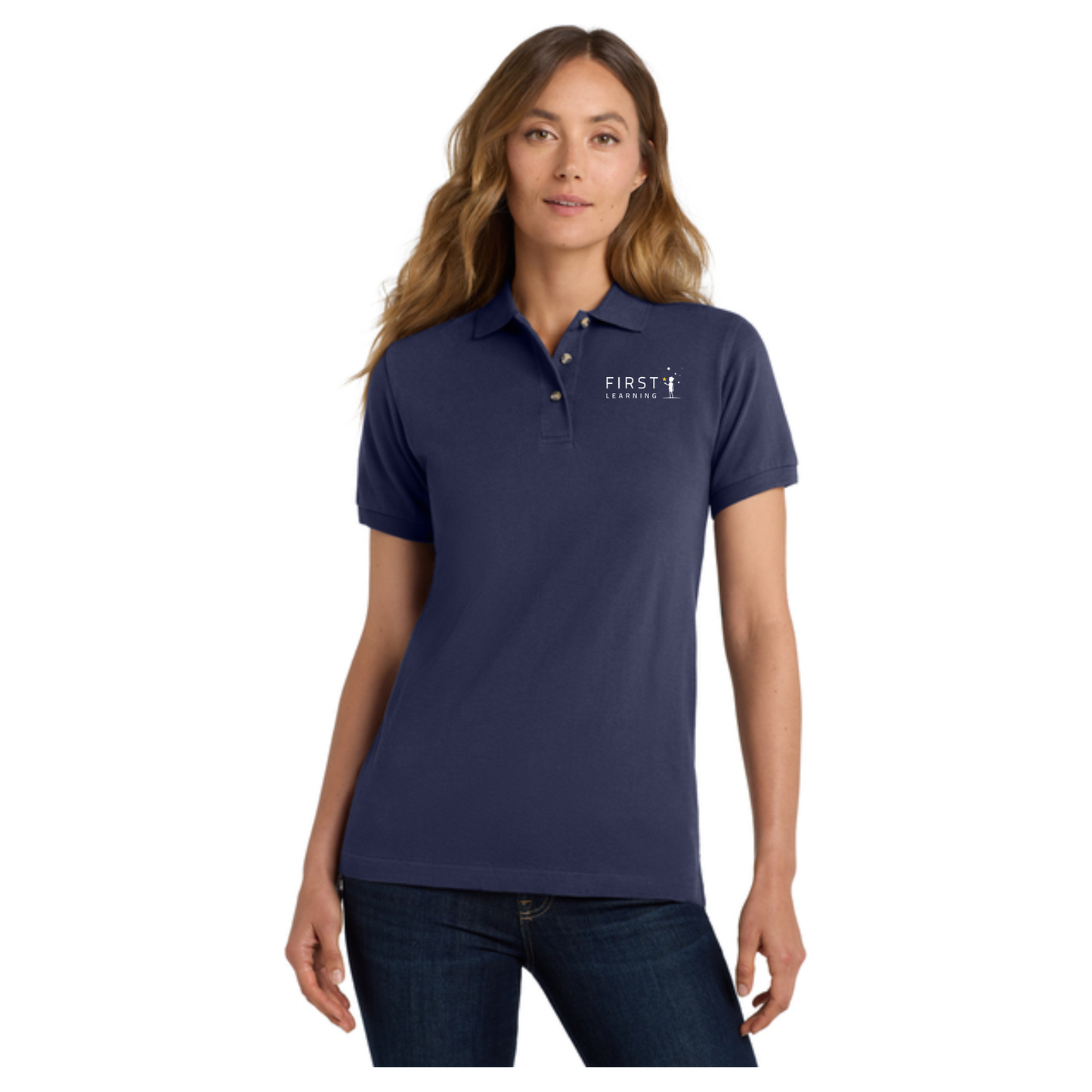 Port Authority® Women's Heavyweight Cotton Pique Polo