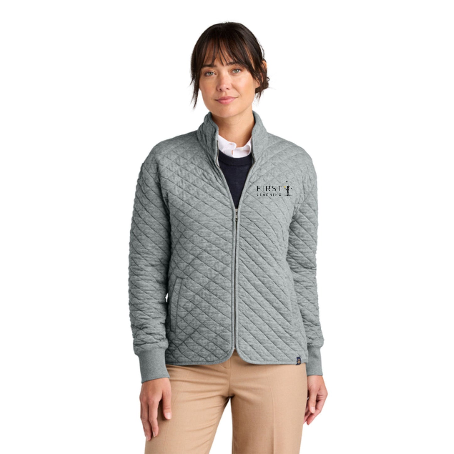 Brooks Brothers® Women’s Diamond Quilt Full-Zip