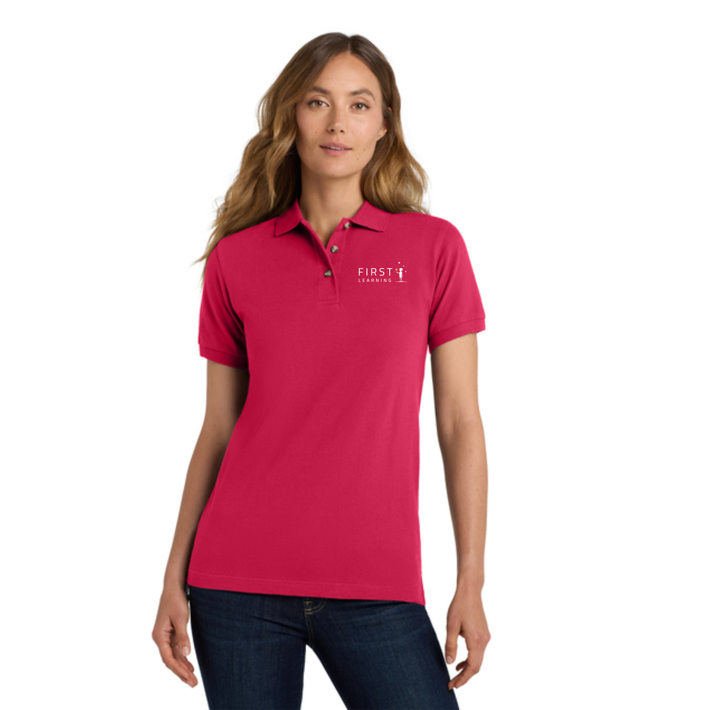 Port Authority® Women's Heavyweight Cotton Pique Polo