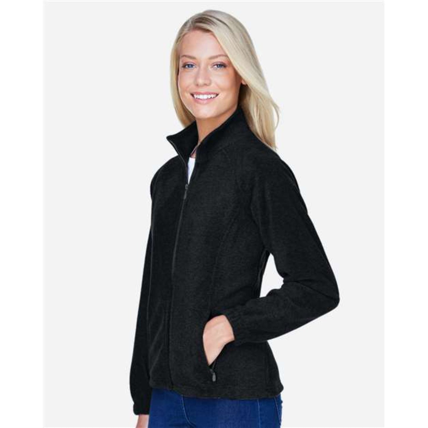 Harriton Women's Full-Zip Fleece