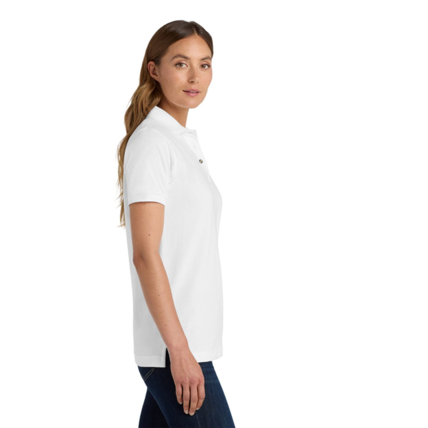 Port Authority® Women's Heavyweight Cotton Pique Polo