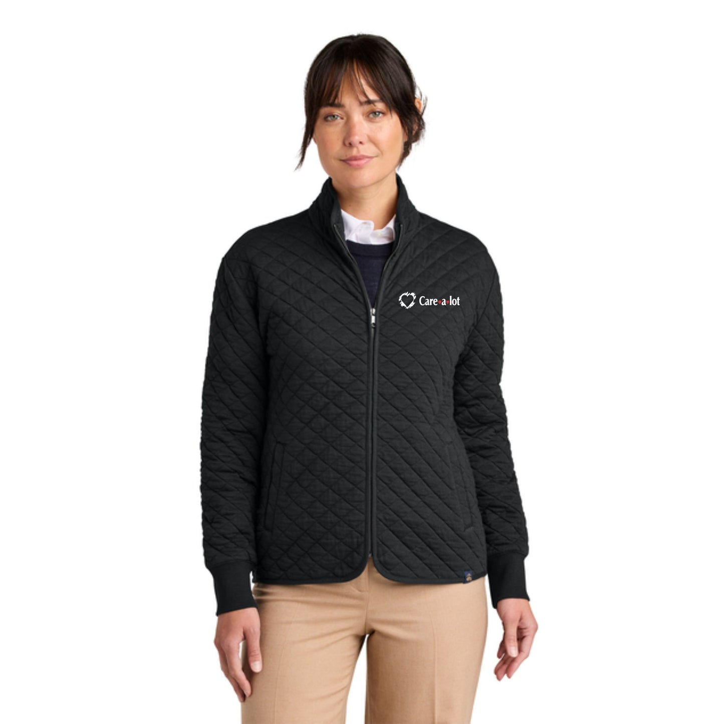 Brooks Brothers® Women’s Diamond Quilt Full-Zip