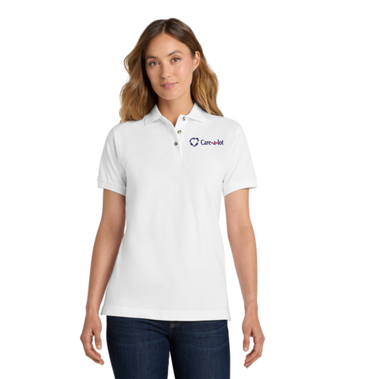 Port Authority® Women's Heavyweight Cotton Pique Polo